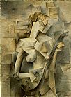 Girl with Mandolin Fanny Tellie by Pablo Picasso